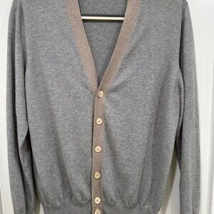 Gran Sasso Cotton Cardigan Classic Size 50 (EU)